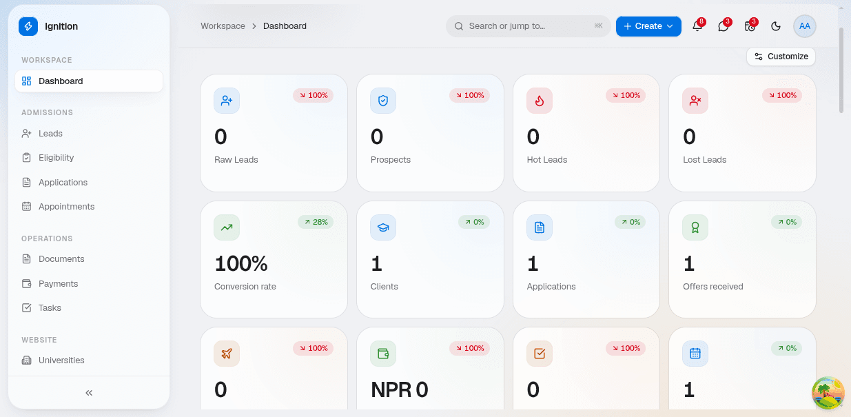 Ignition — Run your consultancy like a control tower